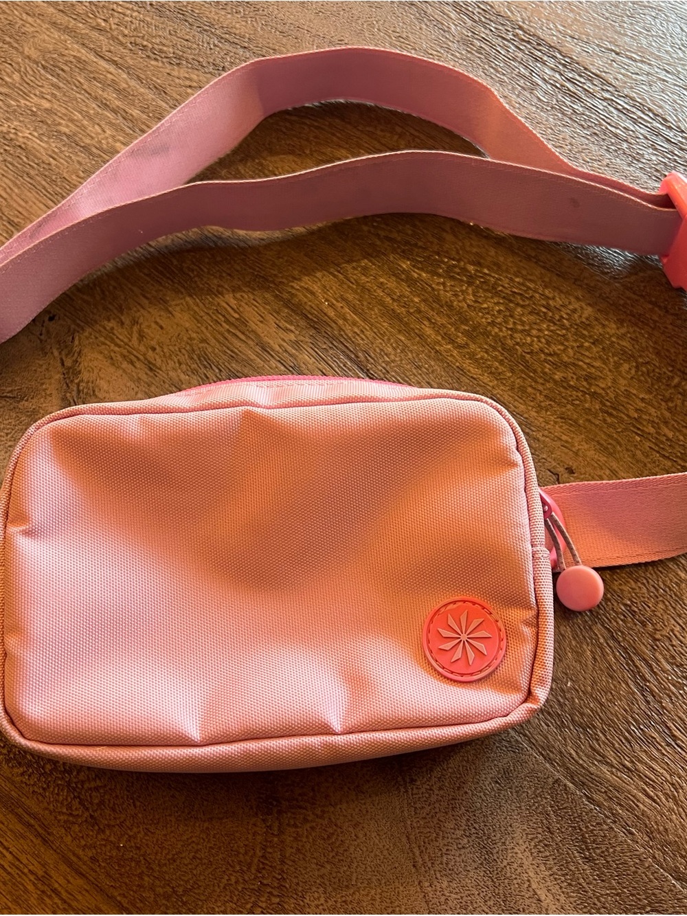 Athleta Girl Pink Crossbody Belt Bag - Casual Everyday Wear